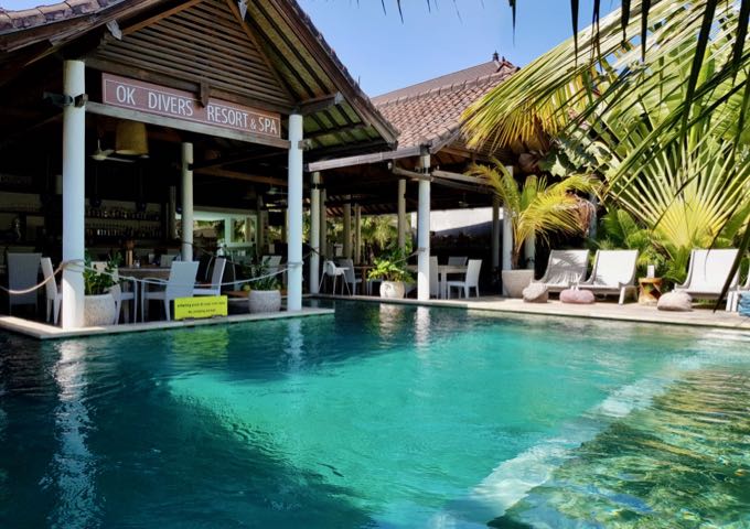Review of OK Divers Resort & Spa in Bali.