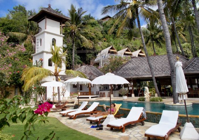 Review of Palm Garden Amed Beach & Spa Resort in Bali.