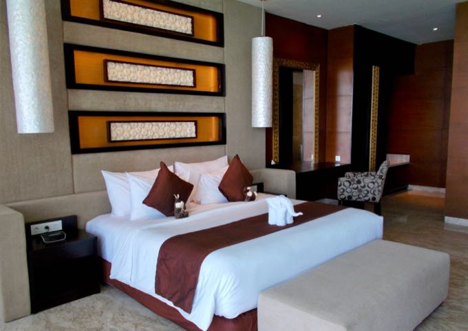 Rooms feature contemporary decor and functional furnishing.