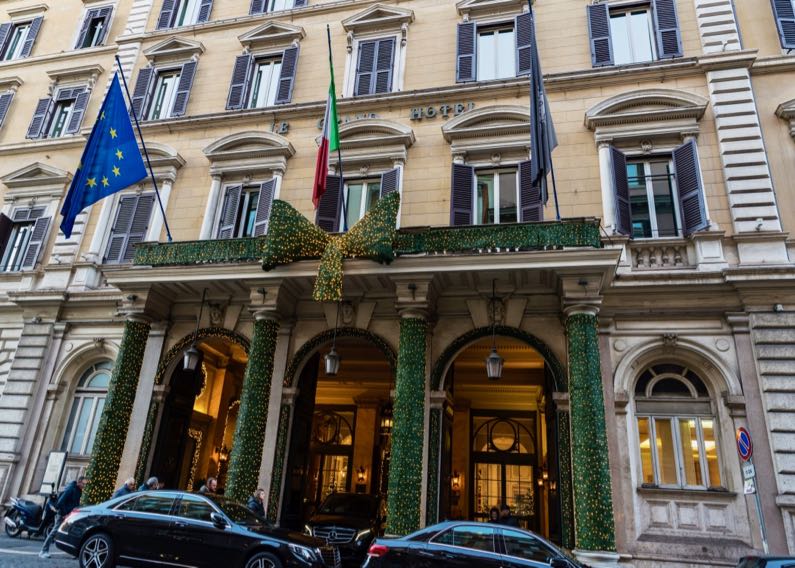 What is the best five-star hotel in Rome, Italy?