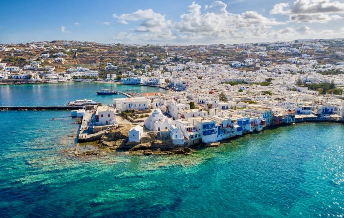 Helicopter Tour of Mykonos