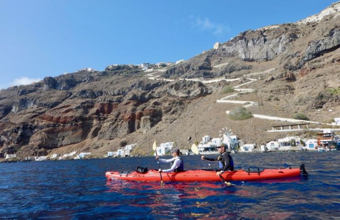 Santorini Kayak Tour
