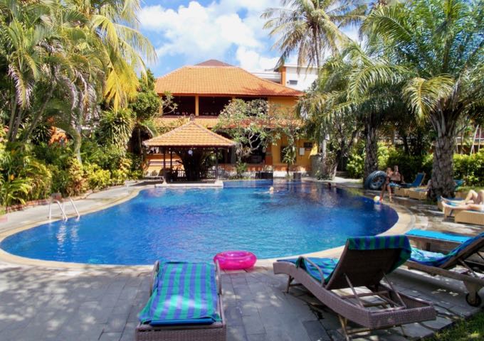 Review of Three Brothers Bungalows Hotel in Bali.