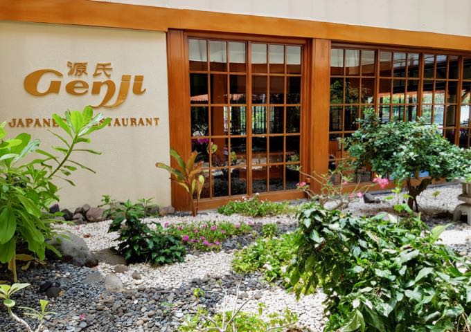 Genji Japanese Restaurant is in the neighboring Ayodya Resort.