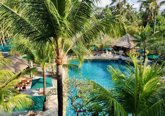 Review of Legian Beach Hotel in Bali.