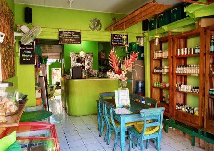 Akar Café is located along Jalan Binaria in Kalibukbuk.