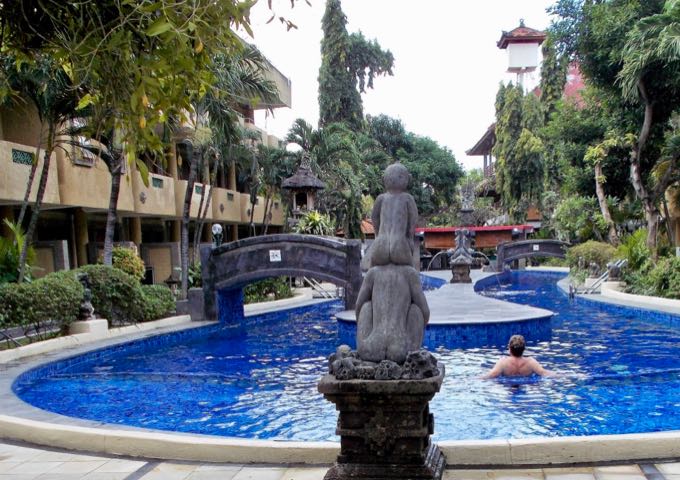 Review of Melasti Beach Resort & Spa in Bali.