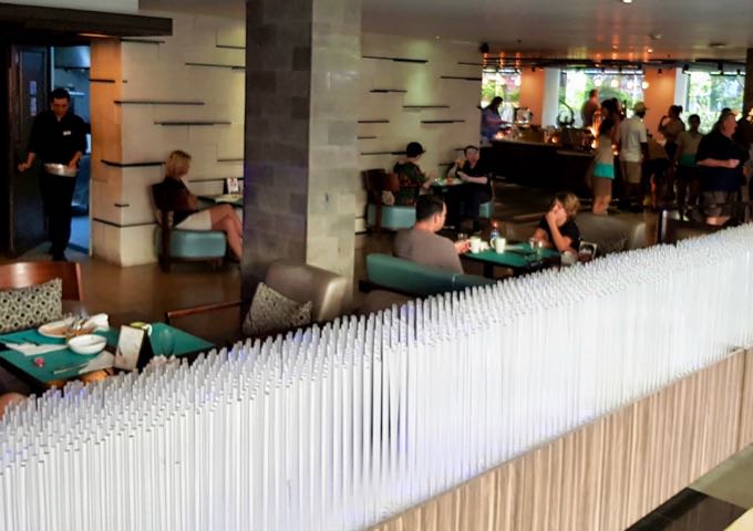 The on-site Ancak Restaurant serves food through the day.