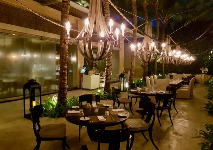 The elegant Soleil is popular among expats for its Sunday brunches.