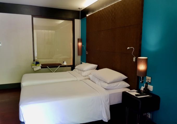 The Deluxe Rooms are comfortable and spacious enough.