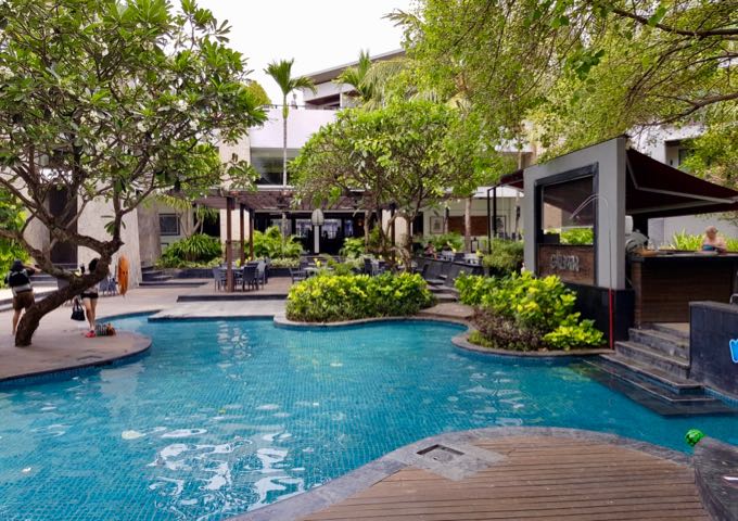 Review of Pullman Legian Beach Hotel in Bali.