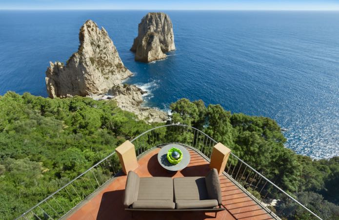 The best hotels in Capri.