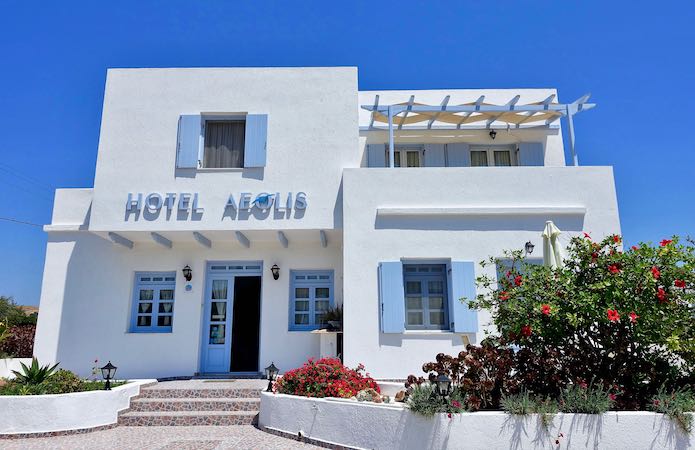 Hotel Aeolis in Milos
