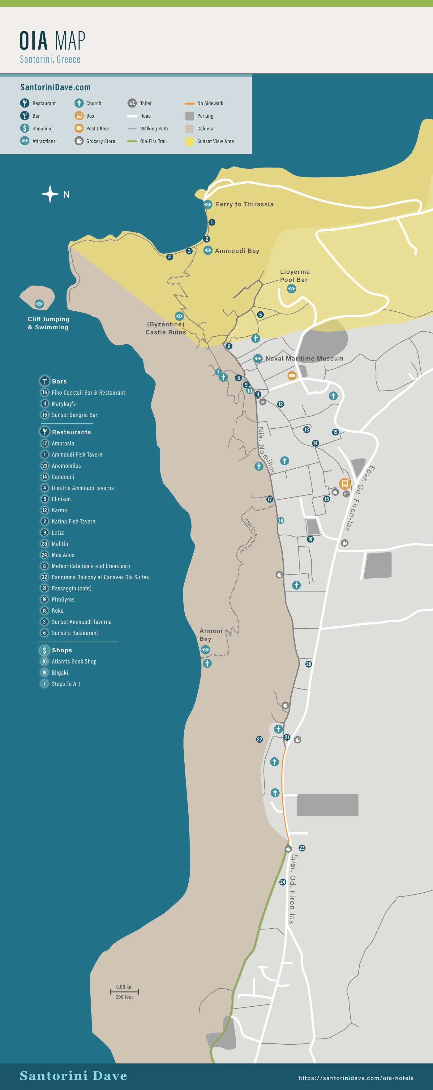 Oia Map