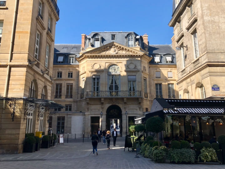 Exterior of the Grand Hotel du Palais Royal in Paris
