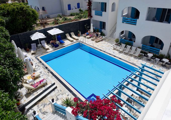 Santellini Hotel in Santorini