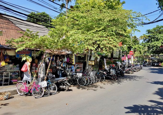 The hotel is located in a quiet part of the relaxed region of Sanur.