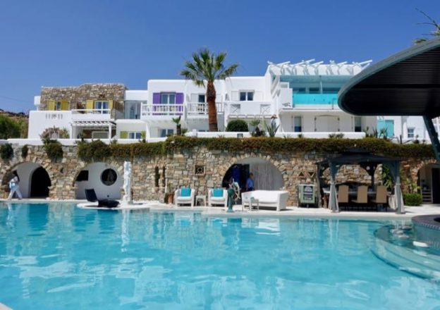 KIVOTOS HOTEL in Mykonos- Review with Photos & Video