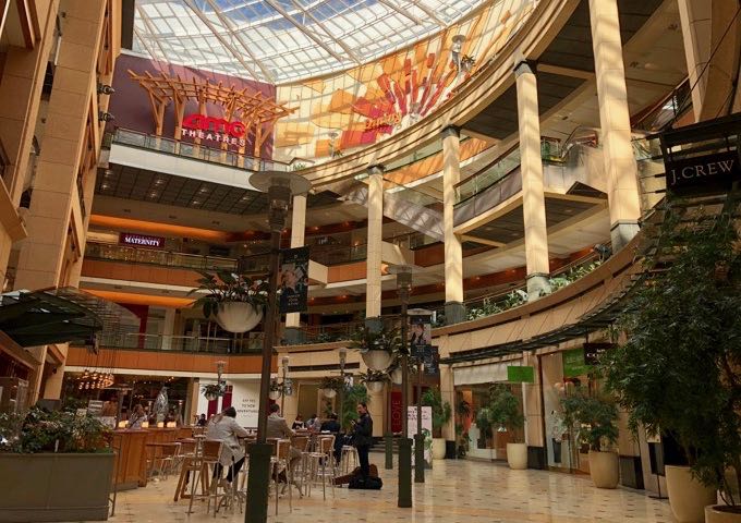Atrium in Pacific Place Mall, Seattle