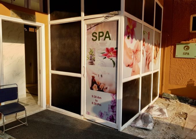 The Adebha Spa offers only a few treatments apart from massages.