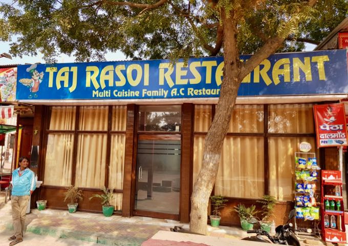 Taj Rasoi nearby is a low-key but good restaurant.