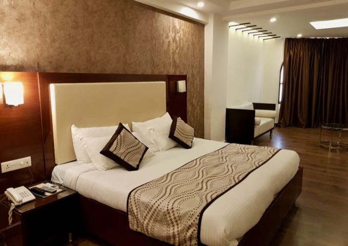 The Suite Rooms are more spacious and comfortable.