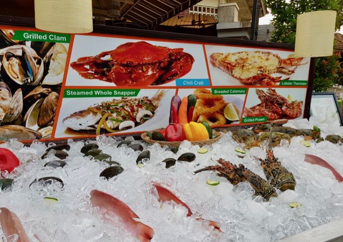Coco Bistro serves extremely fresh seafood.