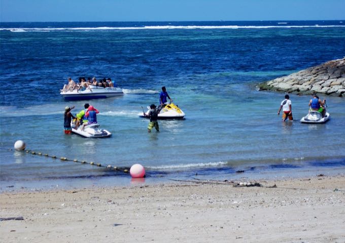 Tanjun Benoa is famous for its wide and affordable selection of water sports.
