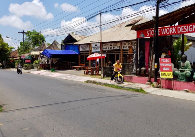 The facilities around the resort are geared more towards locals.