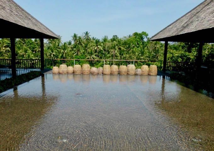 The resort lobby is extraordinary.