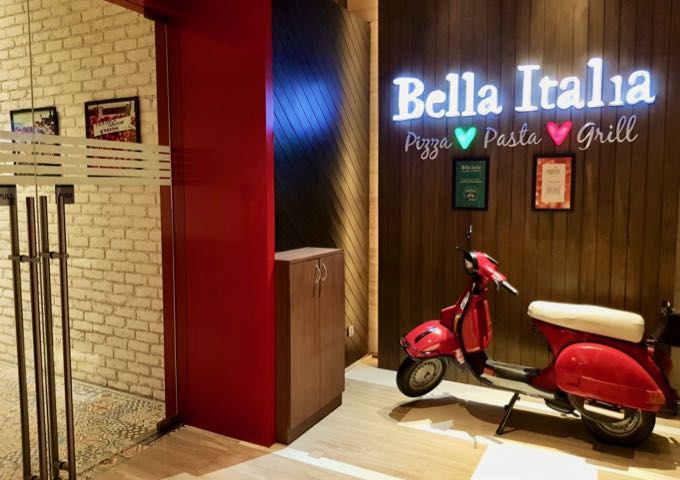 Bella Italia is the first Indian branch of the famous UK chain.