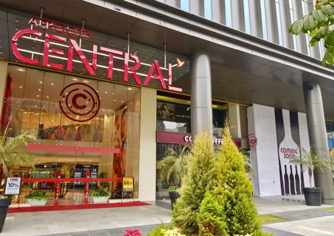 Central is the main department store in Aerocity.