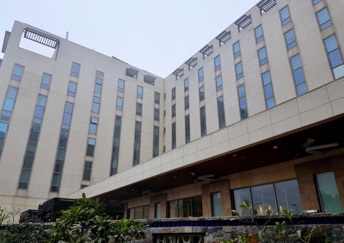 The hotel is larger than others in the international chain across Asia.