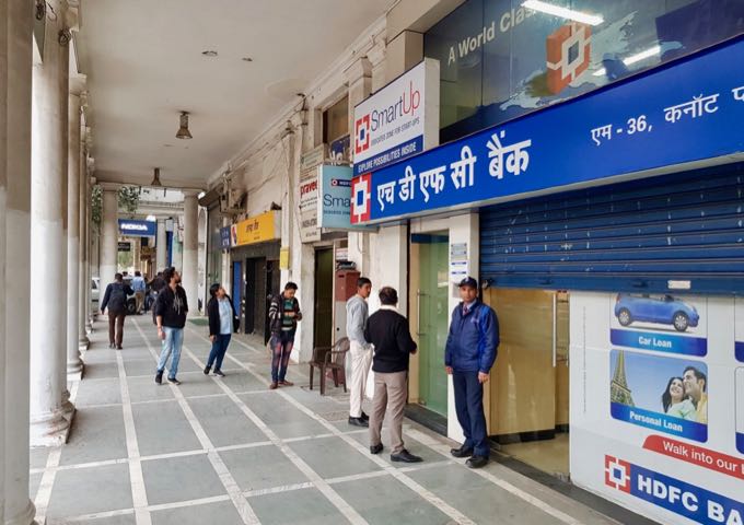 Connaught Place close by has several facilities.
