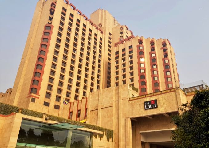 LaLiT is the most luxurious hotel in the area.