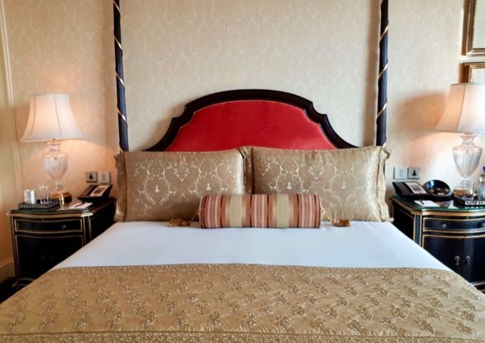 The linen and decor in all accommodations is unrivaled.