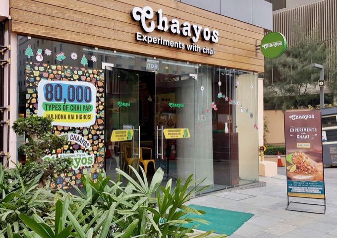 Chaayos serves an extensive selection of Indian teas.