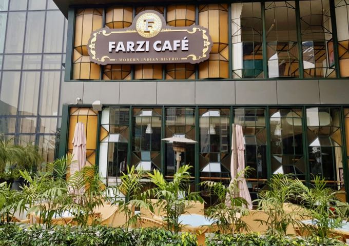 Farzi Café close by features contemporary Indian cuisine and live jazz music.