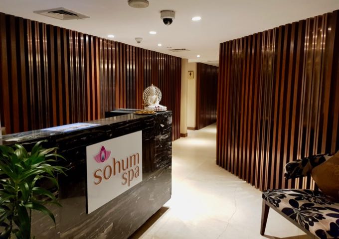 Sohum Spa offers soothing massages and beauty treatments.