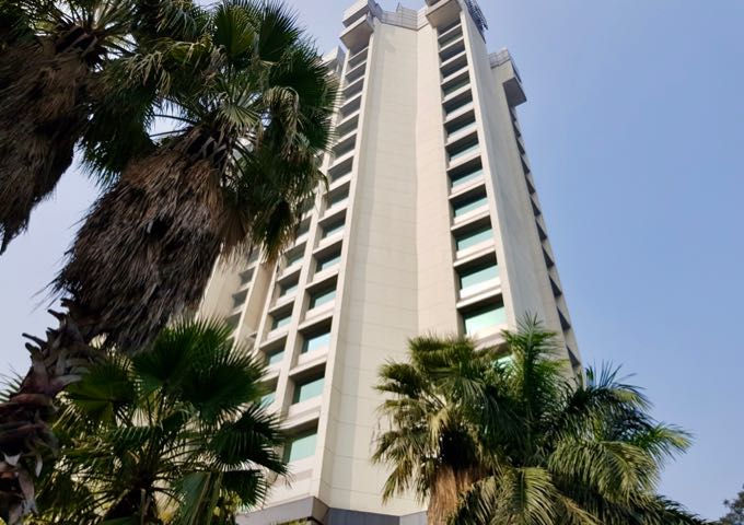 The Janpath-area hotel is close to Connaught Place.