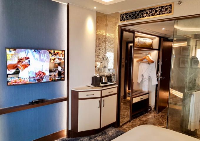 All suites are very spacious and attractive.