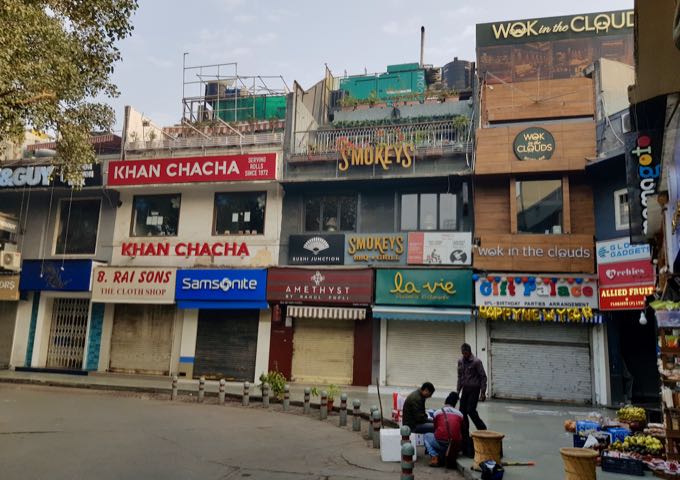 Khan Market also features Wok in the Clouds and La Vie.