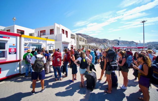 Buying Tickets and Trip Planning for the Greek Islands