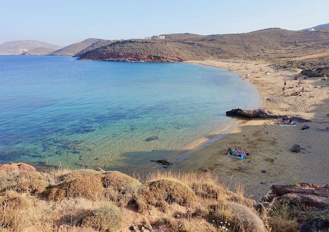Agios Sostis Beach in Mykonos