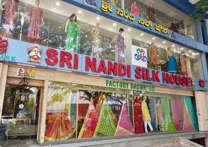 The neighborhood shops are more for Indian tourists.