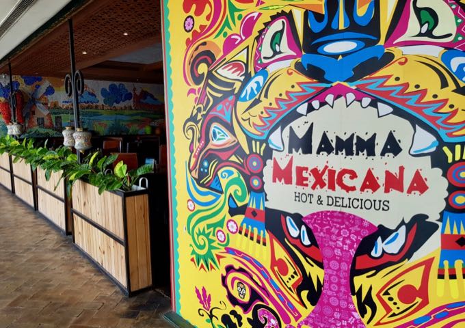 Mamma Mexicana is a great bistro at the mall.