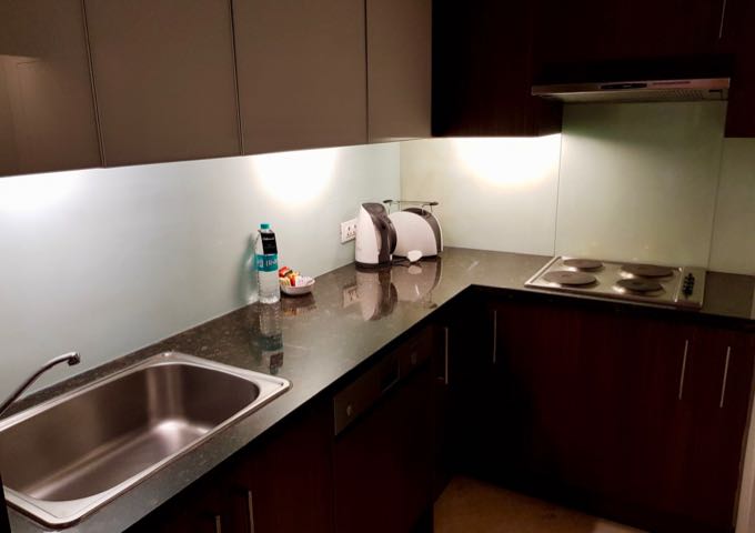 All apartments also have fully-equipped kitchens.
