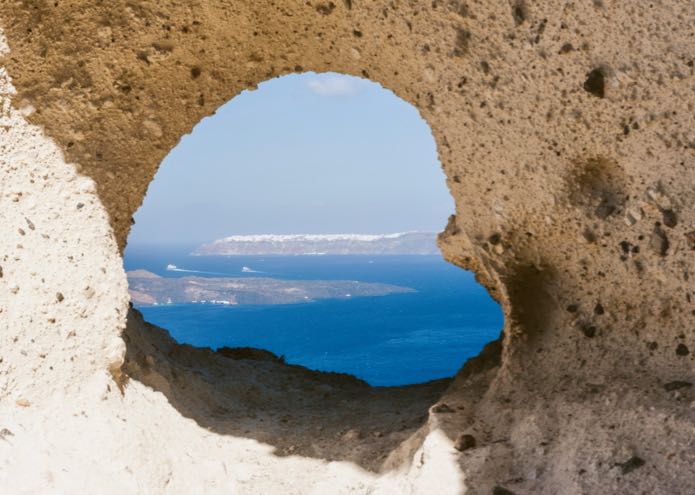 Beautiful Santorini View