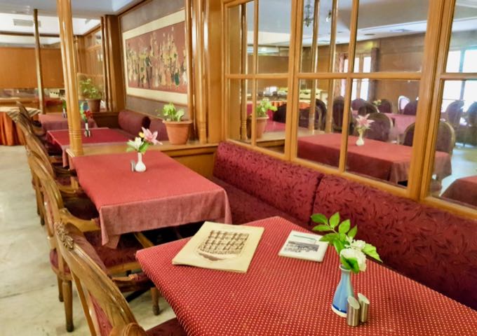 Hotel Jaipur Ashok's restaurant serves Indian food.