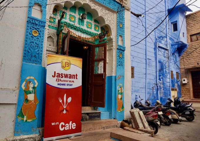 Jaswant Bhawan nearby has a rooftop cafe.
